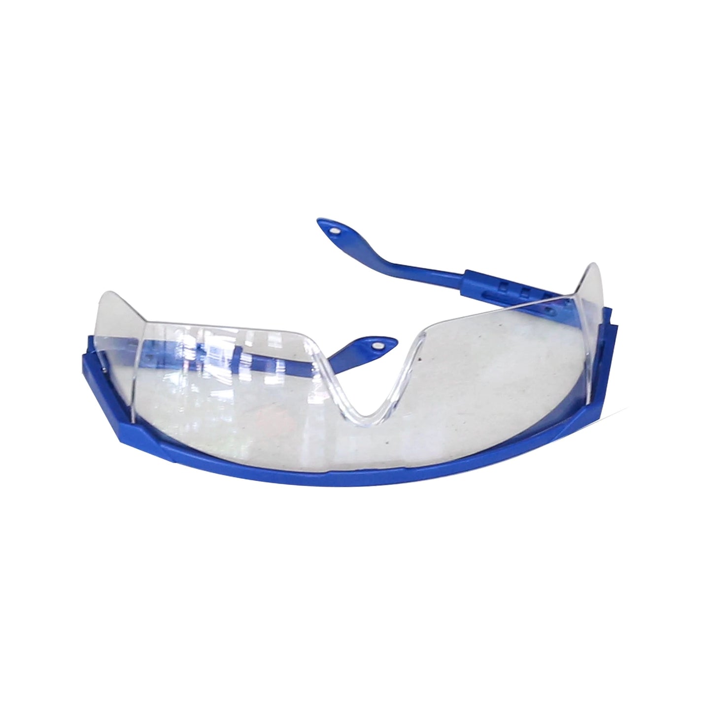Safety goggles designed for dry ice blasting environments