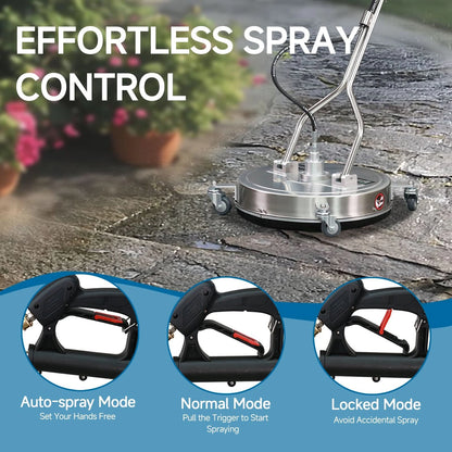 Clean Big Areas Fast with a 20inch Surface Cleaner