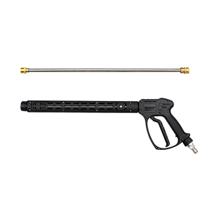 High-pressure 250 bar washer gun accessory for efficient water spray