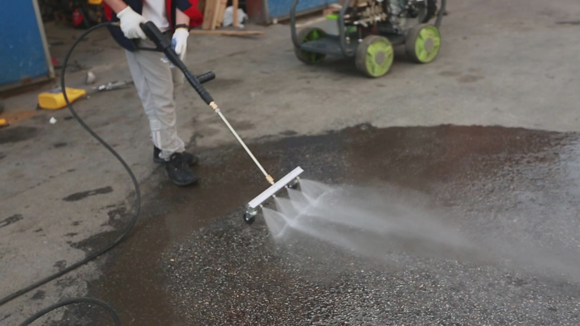 Load video: high-pressure wahsers